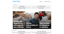 Desktop Screenshot of empleoytrabajo.net
