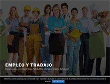 Tablet Screenshot of empleoytrabajo.org